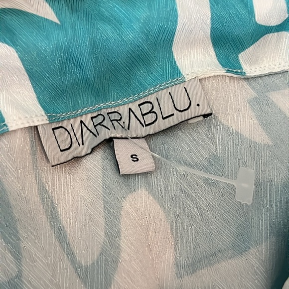 DIARRABLU Gnoor Dress -Playa Aqua- Size S - Picture 8 of 11